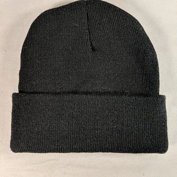 NEW NWT Kahwa:Twire 3M Thinsulate Beanie Touque Hat Black Native American - Picture 4 of 5